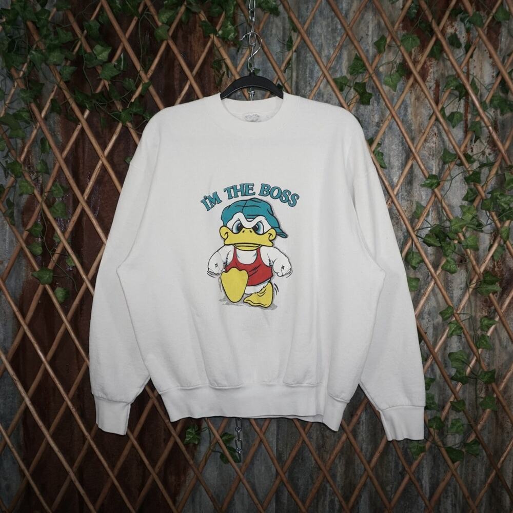 XL - Vintage Y2K American Vintage Sweatshirts i'm boss